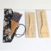 Wholesale Japanese Style Bamboo Sushi Serving Set, DIY Sushi Making Kit With Cotton Bag