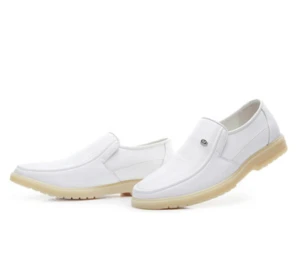 Wholesale Male nursing Doctor shoes for hospital use comfort high quality safety white shoes promotion in stock
