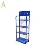 Wholesale Metal Shelf Lubricant Engine Oil Display Rack Stand