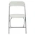 Import Wholesale outdoor party chairs white foldable plastic folding chairs with metal frame from China