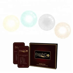 Wholesale price Magnify the eyes naturally Top quality Hidrocor series cosmetic color soft contact lenses