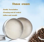 Wholesale Professional Selling Organic Smooth Private Label Mens Shaving Cream