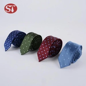Wholesale promotional soft sublimation silk woven ascot tie cravat