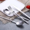 Wholesale restaurant stainless steel 18/0 18/10 cutlery flatware silverware set