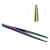 Import Wholesale Stainless Steel Eyebrow Tweezers in rainbow colors from China