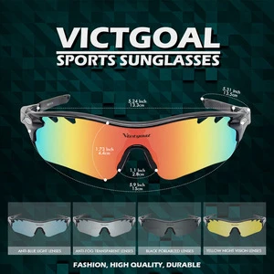 Wholesale Ultralight Fishing Riding Outdoor Sports Eyewear UV400 Polarized Cycling Sunglasses