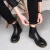 Import Wholesale Unisex Lover Fashion Leather Slip On Ankle Boots Casual Dress Shoes Mens Genuine Leather Chelsea Boots from China