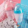 Wholesale Wide Neck Natural Feeling Baby Bottles BPA Free Food Grade 180/240mL Silicone Baby Feeding Bottle