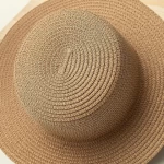 Wholesale women fashion visor straw beach hats Fedora panama straw hat
