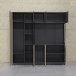 Wholesales Book Shelf Wooden bookcase office home use modern OEM Wood Bookcase Style Time Living Surface