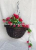 willow hanging baskets