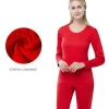 Winter Union Suit Long Johns Set Slimming Thermal Underwear For Women