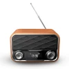Wireless Charging Wood BT Speaker Support TF Card FM Radio