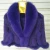 Import Women real fur Cape Knitted Mink Fur poncho with fox fur trim from China