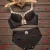 Import Women Sexy Embroidery Lace Lingerie Underwear and Push Up Half Cup Padded Bra and Briefs Set from China