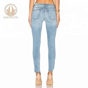Women sexy jeans leggings tights denim jeans made in china