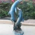 Import Wondecor Outdoor garden decoration bronze  animal sculpture dolphin   statue life size from China