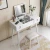 Import Wood bedroom mirror makeup dresser dressing table vanity from China