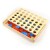 Import Wooden 4 in a Row Family Game Connect 4 Game Travel Board Games for Kids and Adults from China
