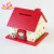 Import Wooden house toy money saving box,Cute wooden money saving bank,High quality piggy bank money boxes W02A256 from China