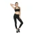 Import workout clothing yoga leggings active wear athletic apparel manufacturers mesh yoga pants leggings with side pockets splicing from China