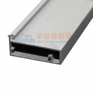 Workstation Glass Wall Section Frame Extrusion Aluminum Profile for Office Partition