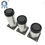 XVB hot sale sofa legs accessories Stainless steel furniture foot sofa legs furniture base