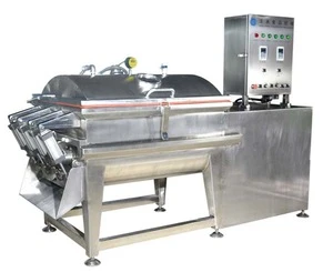 Yangzhou  automatic high quality stainless steel large vacuum meat mixing tumbling machine, mixer for sausage