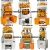 Import YG-2000E-5 small automatic orange juicer/orange juice extractor machine from China