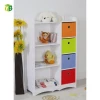 Yibang Hot Sell 4 drawers Three Layer kids Child Toy Storage Cabinet
