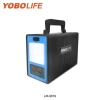 YOBOLIFE LM-9019 160Wh Solar Lighting System Mini Solar Panel Light Station 220V/110V Solar Energy Generator With Mp3 Bluetooth