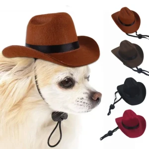 YOSHI - New Ideas Pet Hat Cosplay Accessory Cat Dog Western Cowboy Hat