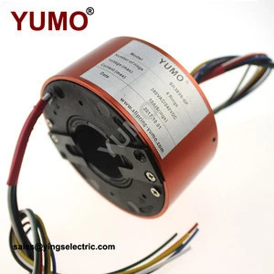 YUMO SR3899-6P bore 38mm OD 99mm 6wires new color design through bore slip ring