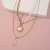 Import Y&Y Fashion Stitching Ot Buckle Clavicle Chain Creative Diy Detachable Double Layer Pearl Necklaces from China