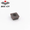 ZCCCT Cemented Carbide Inserts SPGT07T308-PM Indexable Inserts ZTD Applicable Inserts For U drill Boring Tool