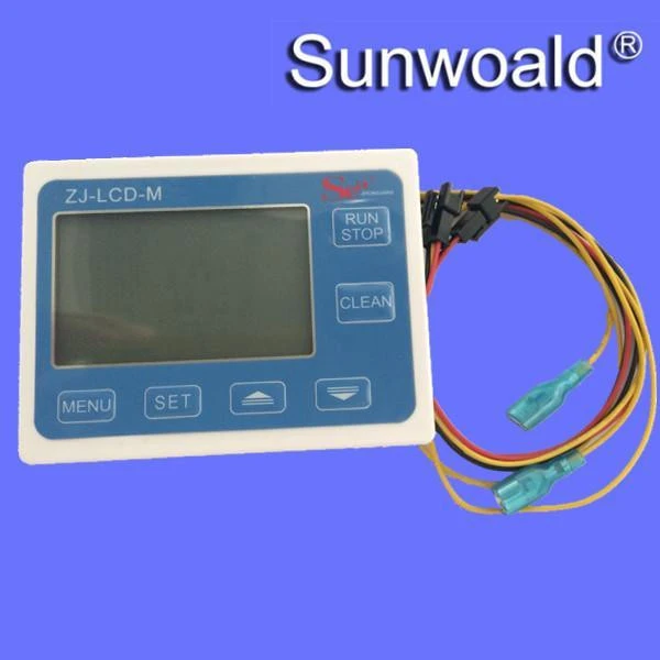 ZJ-LCD-M Flow sensor displayer for flow rate flow volume and water temperature
