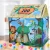 Import ZOO animal Kids Forest Play Tent dinosaur cartoon print outdoor jumping castle children Foldable play house from China