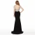 Import Hot Selling Black Cap Sleeve Backless Evening Dress With Mermaid Prom Heavy Work Beading Dresses серьги серьги ж from China