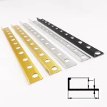 Ceramic Edge Protector Angle Metal Strips Transition Profile Aluminum L Shaped Silver Tile Trim