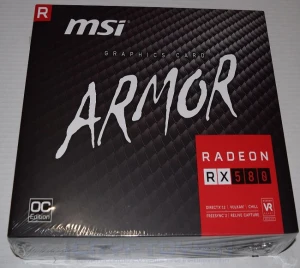 MSI VGA Graphic Cards RX 580 Armor 8G OC