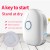 Import 006A Hot sale China manufacturer portable ultra-silent for moist air, bedroom, kitchen, office, wardrobe  little dehumidifier from China