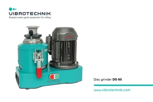 Disc grinder DG 65 - VIBROTECHNIK