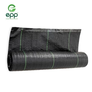 Black weed barrier fabric 100% polypropylene weed control fabric polypropylene weed mat garden landscape fabric