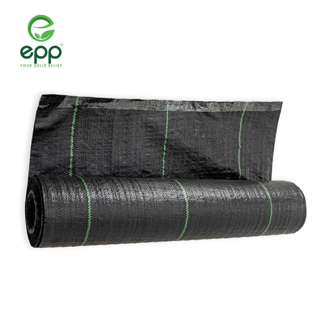 Buy Black Weed Barrier Fabric 100% Polypropylene Weed Control Fabric ...