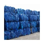 Scrap HDPE Blue Drum Bales