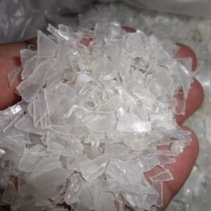 Hot Washed 100% Clear PET Bottle Scrap / PET Flakes /Recycled PET Resin Factory