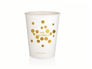Printing Customized Single Double Wall Disposable Hot Coffee Paper Cup