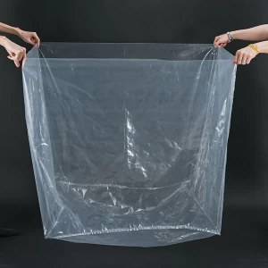 Factory Wholesale Strong Disposable Black PE Plastic Biodegradable Garbage Bag