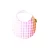 Import Baby Bib Vichy in Pink from Spain