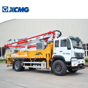 XCMG Factory HB37V 37m Hot Sale Truck Mounted Concrete Boom Pump Price